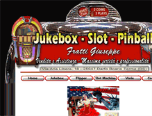 Tablet Screenshot of jukeboxflipper.com